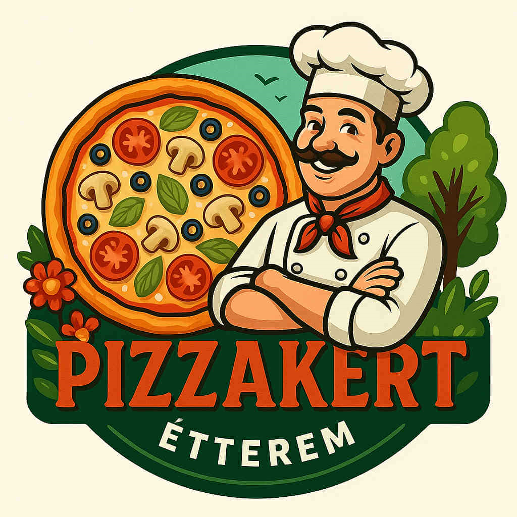 Pizzakert étterem logo